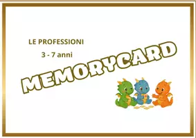 anteprima - Flashcard - Imparare le professioni con il gioco del memory - Pagina di copertina