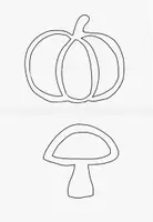 Vorschau - Mal- und Bastelvorlagen - Herbst -Fensterbilder - Seite 2