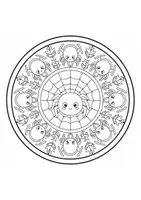 Vorschau - Mal- und Bastelvorlagen - Mandalas "Helloween" (Freiarbeitsmaterial) - Seite 2
