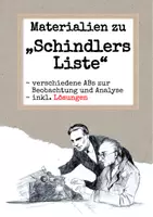 Vorschau - Arbeitsblätter - Materialen zum Film "Schindlers Liste" - Deckblatt