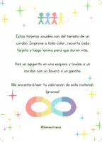 Vista previa - Refuerzo / NEE / Materiales de apoyo - Tarjetas de Referencia Visual TEA - página 1
