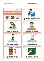 Vista previa - Refuerzo / NEE / Materiales de apoyo - Tarjetas de Referencia Visual TEA - página 2
