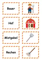 Vorschau - Arbeitsblätter - Bild-Wort-Zuordnungsspiele: Komplettpaket - Seite 2