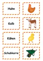 Vorschau - Arbeitsblätter - Bild-Wort-Zuordnungsspiele: Komplettpaket - Seite 3