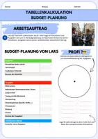 Vorschau - Arbeitsblätter - Budget-Planung mit Tabellenkalkulation - Seite 3