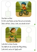 Vorschau - Fördermaterial/Inklusion - Vorlese-Klettbuch: Sausen - Rollen - Fahren - Seite 3
