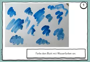 Vorschau - Mal- und Bastelvorlagen - Frosch im Teich: Schritt für Schritt Anleitung - Seite 2