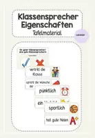 Vorschau - Präsentationen/Tafelbilder - Klassensprecher Eigenschaften - Deckblatt
