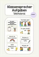 Vorschau - Präsentationen/Tafelbilder - Klassensprecher Aufgaben - Deckblatt