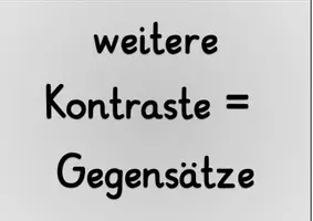 Vorschau - Präsentationen/Tafelbilder - Kontraste Kunst Gestaltungslehre - Seite 1