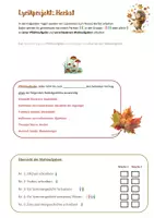 Vorschau - Arbeitsblätter - Deutschprojekt Herbstgedichte und -geschichten für Kl. 5-7 - Seite 1