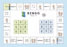 Vorschau - Spiele - Bingo: Darstellungswechseln 1 bis 9 (Mengen) - Seite 2
