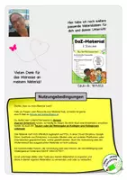Vorschau - Spiele - DaZ-Material Schulsachen – Wortschatz, Lesen & Schreiben - Seite 1