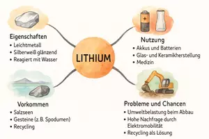 Vorschau - Arbeitsblätter - Arbeitsblätter "Lithium" + Lösung & MP3 + Mindmap + Infografik - Seite 2