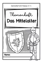 Vorschau - Unterrichtsreihen - Themenheft / Lernwerkstatt "Das Mittelalter" - Sachunterricht Klasse 3, 4 - Seite 3