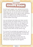 Vorschau - Arbeitsblätter - Escape Room Mathematik – Zahlensysteme Ägypter, Babylonier, Römer, Maya Dezimalsystem - Seite 1