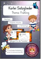 Vorschau - Stationenlernen - Satzglieder Materialpakt - Übung und Vertiefung (3./4. Klasse) - Seite 1