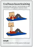 Vorschau - Stationenlernen - Kombipaket. Aktive Pause + Fitness individuell – Kraftausdauer. Krafttraining in der Turnhalle/ im Sportunterricht - Seite 1