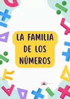Vista previa - Decoración del aula - Carteles de La Familia de los Números - Portada