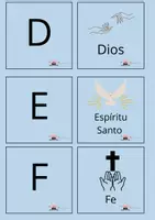 Vista previa - Decoración del aula - ¡ Aprendemos palabras de la Biblia! - página 1