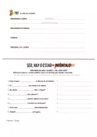 Vorschau - Arbeitsblätter - Ser, estar & hay ✍️🇪🇸 inkl. QR-Code 🎥 - (Apúntate-Version) - Seite 3