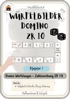Vorschau - Spiele - Materialpaket Dominos ZR 10 - Deckblatt