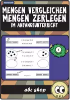 Vorschau - Arbeitsblätter - Mengen vergleichen und zerlegen im ZR 20 (Zahlzerlegung) - Deckblatt