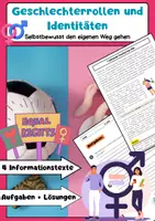 Vorschau - Arbeitsblätter - Diversität Materialpaket: Vielfalt, Gleichberechtigung, Inklusion und Toleranz - Seite 1