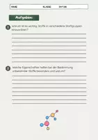 Vorschau - Arbeitsblätter - Stoffgruppen unterscheiden und bestimmen - Seite 3