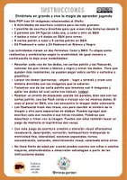 Vista previa - Hojas de trabajo - Escritura Creativa Otoño con Dados @miviqs.garden - página 1