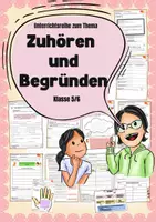 Vorschau - Unterrichtsreihen - Meinungen begründen - Argumentieren (DEUTSCH) - Deckblatt