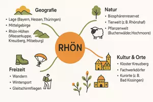 Vorschau - Arbeitsblätter - Arbeitsblätter zum Thema "Rhön" + Lösung & MP3 + Mindmap + Infografik - Seite 2