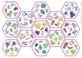 Vorschau - Spiele - Wortschatzaufbau (DaZ) – Kleider – Finde den Zwilling - Seite 2