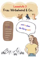 Vorschau - Unterrichtsreihen - Frau Wirbelwind_Bergwelt_L3_Silben - Deckblatt
