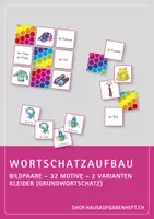 Vorschau - Spiele - Wortschatzaufbau (DaZ) – Kleider – Bildpaare - Deckblatt