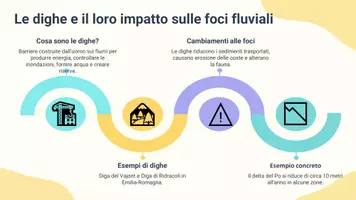 anteprima - Presentazioni / Lavagne - Riflettere sull’impatto delle attività umane (dighe, inquinamento) sulle foci fluviali - Pagina 3