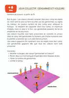 Aperçu - Jeux - Affiche jeux collectif gendarmes et voleurs - Page 1