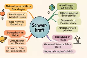 Vorschau - Arbeitsblätter - Arbeitsblatt "Schwerkraft" + Onlineübung & MP3 + Mindmap + Infografik - Seite 3