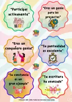 Vista previa - Juegos / Gamificación - MEDALLAS DE LOGRO-TUTORIA-EMOCIONES-INTERDISCIPLINAR - página 3