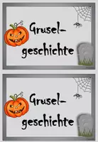 Vorschau - Merkblätter - Tippkarten: Gruselgeschichte - Seite 3