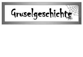 Vorschau - Poster - Gruselgeschichte schreiben – 7 Schritte | Tafelmaterial Deutsch Klasse 3/4 - Seite 2