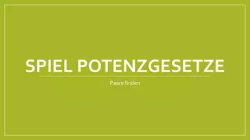 Vorschau - Spiele - Spiel "Paare finden" mit Potenzgesetzen - Seite 2