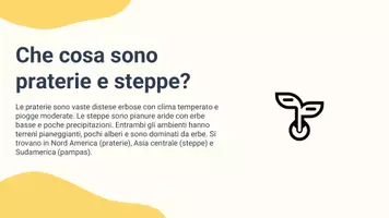 anteprima - Presentazioni / Lavagne - Riconoscere specie vegetali e animali tipiche della prateria e della steppa - Pagina 2