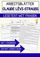 Vorschau - Arbeitsblätter - Claude Lévi-Strauss Ethik und Philosophie Lesetext mit Richtig Falsch Multiple Choice und Fragen zum Text - Deckblatt