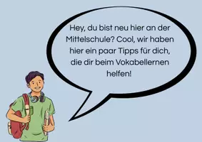 Vorschau - Arbeitsblätter - Wie lerne ich Vokabeln richtig? - Seite 1