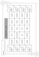 Vorschau - Arbeitsblätter - Raketenlesen - "b und d" unterscheiden - Deutsch - 2. Klasse - Seite 2