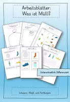Vorschau - Arbeitsblätter - AB Was ist Müll - Deckblatt
