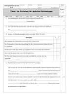 Vorschau - Klassenarbeiten - Leistungsnachweis Musik Nationalhymne - Deckblatt