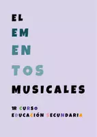 Vista previa - Hojas de trabajo - ELEMENTOS MUSICALES / Educación Secundaria 1r Curso - Portada