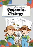 Vorschau - Arbeitsblätter - Botanik: Challenge für kleine Gärtner:innen - Deckblatt